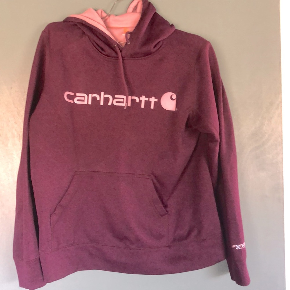 Purple carhartt hoodie